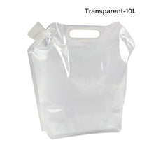 Load image into Gallery viewer, 5/10L Folding Portable Water Bag Sports Storage Container Jug Bottle Outdoor Travel Camping Folding Water Bag with Handle
