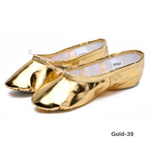 Load image into Gallery viewer, Little Princess Shining Girls Ballet Shoes Soft Sole Ballet Dance Slippers Girls Ladies Ballerina Ballet Shoes Women Gymnastics Dance Shoes
