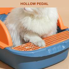 Load image into Gallery viewer, Cat Litter Box Heighten Semi-open Toilets for Pet Clean Sandbox with Free Shovel Cat Breathable Cat's House Cat Suppliers

