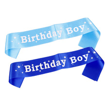 Load image into Gallery viewer, Happy Birthday Satin Sash Selempang Birthday Party Accessories Decoration Party Favors for Girls Boys
