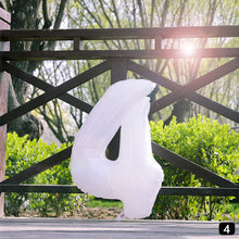 Load image into Gallery viewer, 40Inch Ins Giant White Number Foil Balloons Happy Birthday Wedding Party Mold Digital Balloon Anniversary Kids Baby Party Decoration
