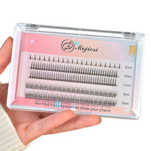 Load image into Gallery viewer, 5 Rows Fairy Eyelash Individual Lashes Cluster Spikes Lash Wispy Premade Natural Fluffy False Eyelashes
