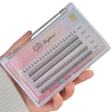 Load image into Gallery viewer, 5 Rows Fairy Eyelash Individual Lashes Cluster Spikes Lash Wispy Premade Natural Fluffy False Eyelashes

