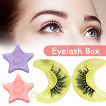 Load image into Gallery viewer, False Eyelashes Container Empty Storage Box Lashes Package Glitter Cases Eyelash Magnetic Eyelashes Case Organizer
