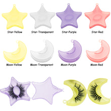 Load image into Gallery viewer, False Eyelashes Container Empty Storage Box Lashes Package Glitter Cases Eyelash Magnetic Eyelashes Case Organizer
