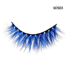 Load image into Gallery viewer, 1 Pair False Eyelashes Handmade Messy Cross Thick Natural Fake EyeLashes Professional Makeup Tips Long Eye Lashes
