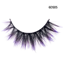 Load image into Gallery viewer, 1 Pair False Eyelashes Handmade Messy Cross Thick Natural Fake EyeLashes Professional Makeup Tips Long Eye Lashes
