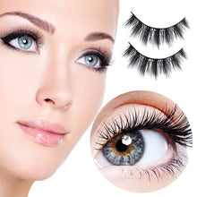 Load image into Gallery viewer, 3 Pairs 5D Soft False Eyelashes Handmade Wispy Fluffy Long Lashes Professional Natural Lashes Nature Eye Makeup Tools
