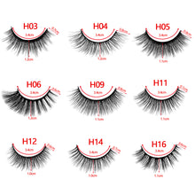 Load image into Gallery viewer, 5 Pairs 3D Soft False Eyelashes Handmade Wispy Fluffy Long Lashes Professional Natural Lashes Nature Eye Makeup Tools
