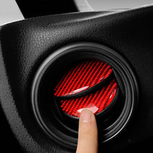 Load image into Gallery viewer, 2Pcs Carbon Fiber Interior Trim Sticker For Subaru BRZ Toyota 86 Air Outlet Dashboard Vent Cover Interior Mouldings Accessories

