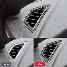 Load image into Gallery viewer, 2Pcs Carbon Fiber Interior Trim Sticker For Subaru BRZ Toyota 86 Air Outlet Dashboard Vent Cover Interior Mouldings Accessories
