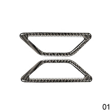 Load image into Gallery viewer, 2Pcs Carbon Fiber Interior Trim Sticker For Subaru BRZ Toyota 86 Air Outlet Dashboard Vent Cover Interior Mouldings Accessories
