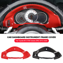 Load image into Gallery viewer, Car Dashboard Instrument Frame Cover Sticker Trim for Toyota 86 GT86 Subaru BRZ 2012-2020
