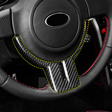 Load image into Gallery viewer, Car Steering Wheel Cover Sticker Frame Interior Trim Real Carbon Fiber for Subaru BRZ Toyota 86 2012-2016 Accessories
