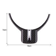 Load image into Gallery viewer, Car Steering Wheel Cover Sticker Frame Interior Trim Real Carbon Fiber for Subaru BRZ Toyota 86 2012-2016 Accessories
