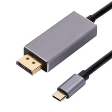 Load image into Gallery viewer, USB C DP1.4 cable 1.8m type-c to displayport 1.4 8K 30hz 4K 144HZ PVC Aluminum alloy cable for MacPro Display XDR
