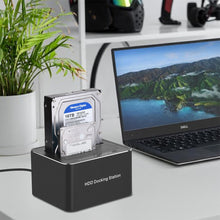 Load image into Gallery viewer, Sata Dual Disk Cloner 2.5/3.5 Inch Universal Hard Disk Base Usb3.0 Offline Copy Mobile Hard Disk Box
