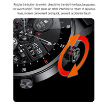 Load image into Gallery viewer, QW33 Magnetic charging smart watches,1.28" Large HD display with multiple sports heatlth monitoring support NFC access control
