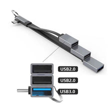 Load image into Gallery viewer, Usb-c Type-c Docking Station Multi-function Converter Notebook Mobile Phone Ipad Pro Universal
