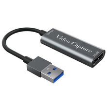 Load image into Gallery viewer, HDMI Capture Card HD Game Live Broadcast HDMI To USB3.0 Cable Capturer 4K Video Capture Card
