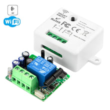 Load image into Gallery viewer, WiFi Light Switch Timer 220V RF Interruptor 433mhz Push Button Switch Tuya Smart Life Control Workwith Alexa for Home Appliance

