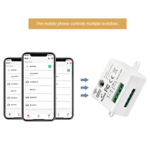 Load image into Gallery viewer, WiFi Light Switch Timer 220V RF Interruptor 433mhz Push Button Switch Tuya Smart Life Control Workwith Alexa for Home Appliance
