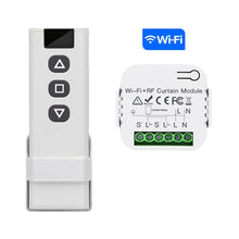 Load image into Gallery viewer, Wifi Rf Curtain Switch Tuya Smart Life Roller Shutter Module 433mhz Transmitter Remote Control Window Blinds Alexa Google Home
