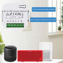Load image into Gallery viewer, Wifi Rf Curtain Switch Tuya Smart Life Roller Shutter Module 433mhz Transmitter Remote Control Window Blinds Alexa Google Home
