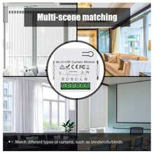 Load image into Gallery viewer, Wifi Rf Curtain Switch Tuya Smart Life Roller Shutter Module 433mhz Transmitter Remote Control Window Blinds Alexa Google Home

