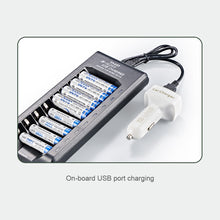 Load image into Gallery viewer, Smart 8-slot USB Charger 1.2V NiMH Rechargeable Battery AA/AAA Charging Box Full Power Off
