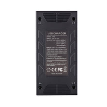 Load image into Gallery viewer, Smart 18650 Battery Charger 2-slot Lithium-ion Battery AA Ni-MH 1.2v Battery High Current 2A Charging
