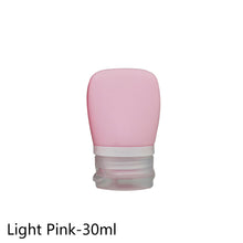 Load image into Gallery viewer, 30ml/60ml/90ml Silicone Travel Bottles Sub-packaging Storage Bottles Leakproof Refillable Small Sample Bottle for Shampoo Conditioner Lotion Skin Care Products
