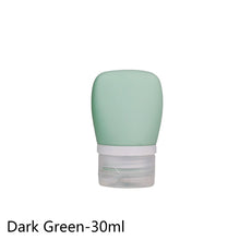 Load image into Gallery viewer, 30ml/60ml/90ml Silicone Travel Bottles Sub-packaging Storage Bottles Leakproof Refillable Small Sample Bottle for Shampoo Conditioner Lotion Skin Care Products
