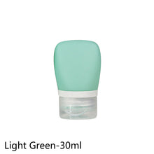 Load image into Gallery viewer, 30ml/60ml/90ml Silicone Travel Bottles Sub-packaging Storage Bottles Leakproof Refillable Small Sample Bottle for Shampoo Conditioner Lotion Skin Care Products
