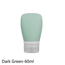 Load image into Gallery viewer, 30ml/60ml/90ml Silicone Travel Bottles Sub-packaging Storage Bottles Leakproof Refillable Small Sample Bottle for Shampoo Conditioner Lotion Skin Care Products
