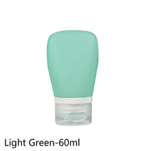 Load image into Gallery viewer, 30ml/60ml/90ml Silicone Travel Bottles Sub-packaging Storage Bottles Leakproof Refillable Small Sample Bottle for Shampoo Conditioner Lotion Skin Care Products
