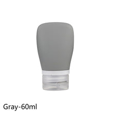 Load image into Gallery viewer, 30ml/60ml/90ml Silicone Travel Bottles Sub-packaging Storage Bottles Leakproof Refillable Small Sample Bottle for Shampoo Conditioner Lotion Skin Care Products
