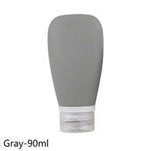 Load image into Gallery viewer, 30ml/60ml/90ml Silicone Travel Bottles Sub-packaging Storage Bottles Leakproof Refillable Small Sample Bottle for Shampoo Conditioner Lotion Skin Care Products
