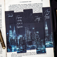 Load image into Gallery viewer, 5Pcs/Pack Space Tour Series Bookmark Book PVC Mattee Mark Moon Cloud Bookmarker Reading Accessories Stationery Supplies
