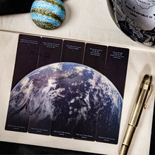 Load image into Gallery viewer, 5Pcs/Pack Space Tour Series Bookmark Book PVC Mattee Mark Moon Cloud Bookmarker Reading Accessories Stationery Supplies
