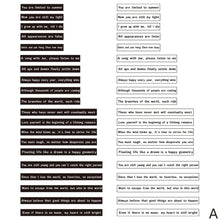 Load image into Gallery viewer, 40pcs/set Fancy Fantasise Series Stickers English Sentence Decorative Labels Journal Album Planner Scrapbooking Diary DIY Decoration Stickers Stationery Supplies
