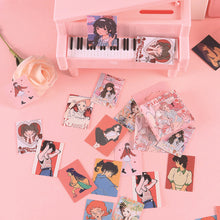 Load image into Gallery viewer, 46pcs Kawaii Newspaper Girl Decorative Stickers Scrapbooking Label Diary Stationery Album Phone Cup Journal Planner Stickers

