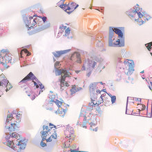 Load image into Gallery viewer, 46pcs Kawaii Confidant Girl Decorative Stickers Scrapbooking Label Diary Stationery Album Phone Cup Journal Planner Stickers
