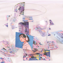 Load image into Gallery viewer, 46pcs Kawaii Confidant Girl Decorative Stickers Scrapbooking Label Diary Stationery Album Phone Cup Journal Planner Stickers
