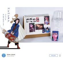 Load image into Gallery viewer, 50pcs Cool Midnight Girl Decorative Stickers Scrapbooking Label Diary Stationery Album Phone Cup Journal Planner Stickers
