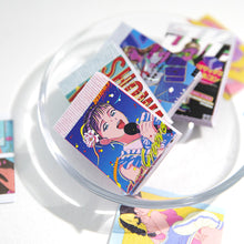 Load image into Gallery viewer, 50pcs Cute Anime Girl Decorative Stickers Scrapbooking Label Diary Stationery Album Phone Cup Journal Planner Stickers

