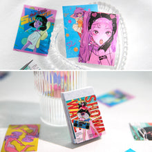 Load image into Gallery viewer, 50pcs Cute Anime Girl Decorative Stickers Scrapbooking Label Diary Stationery Album Phone Cup Journal Planner Stickers

