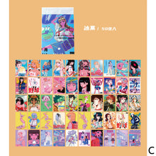 Load image into Gallery viewer, 50pcs Cute Anime Girl Decorative Stickers Scrapbooking Label Diary Stationery Album Phone Cup Journal Planner Stickers
