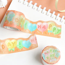 Load image into Gallery viewer, 30mm*3m Dream Corner Series Decorative Adhesive Tape Flower Cloud Pearl Masking Washi Tape Scrapbooking Decoration Tapes
