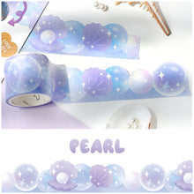 Load image into Gallery viewer, 30mm*3m Dream Corner Series Decorative Adhesive Tape Flower Cloud Pearl Masking Washi Tape Scrapbooking Decoration Tapes
